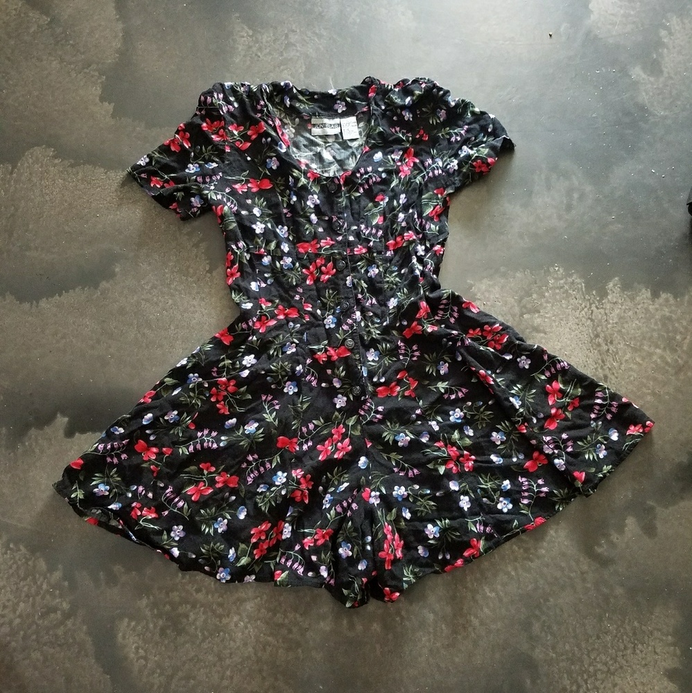 Vintage Floral Romper